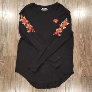 Black Embroidered Tunic